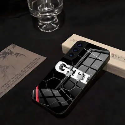 Luxus Auto G-Golfes 7 Telefon Fall 2025, Umweltschutz Glas Hot Für Samsung S 25 24 Ultra Plus 23 22 21 20 A 34 54 53 N