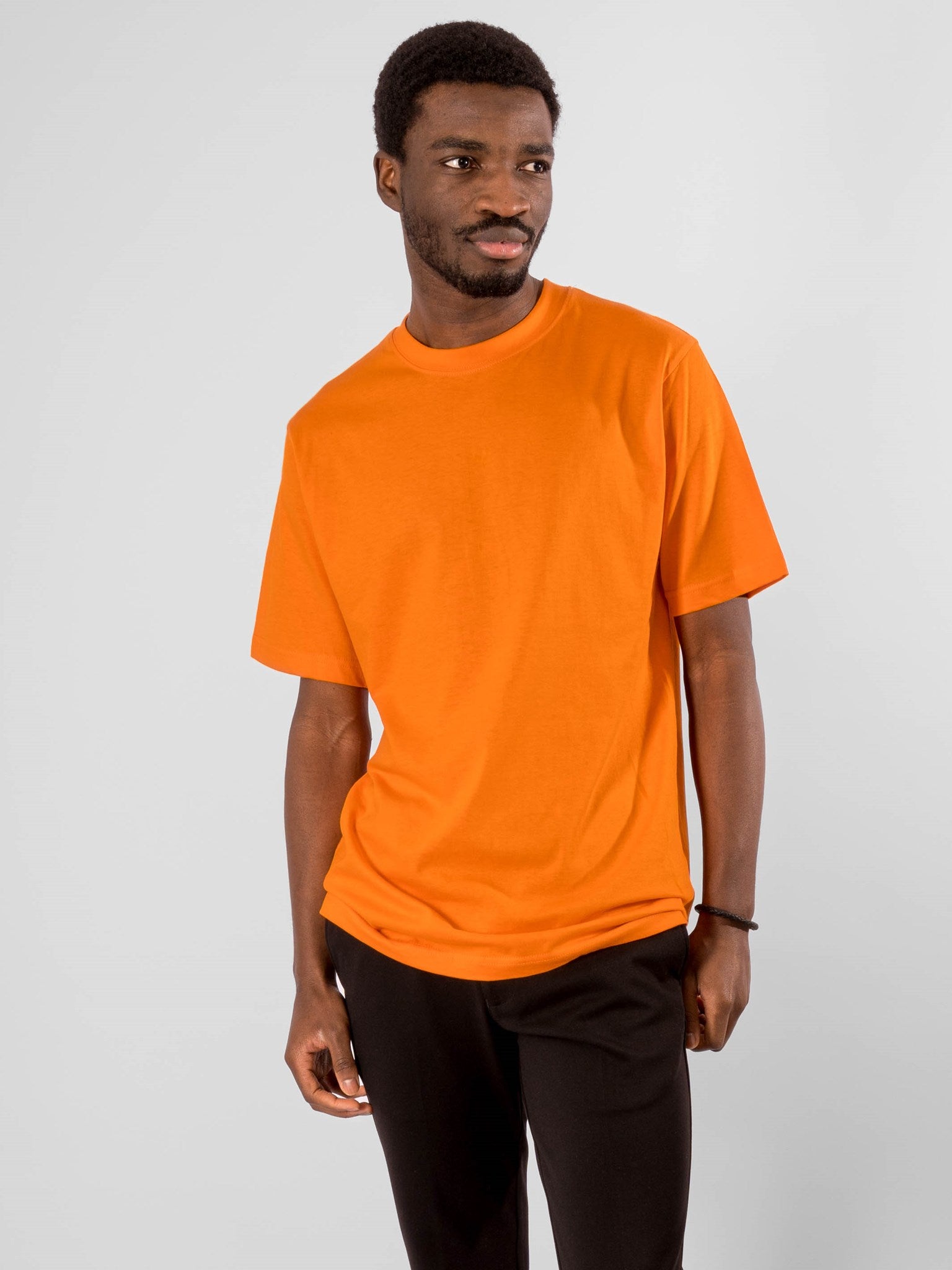 Übergroßes T-Shirt – Orange Image