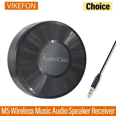 M5 AudioCast for Airplay Wireless Music Audio Speaker Receiver 2.4G WIFI Hifi Music for DLNA Airplay