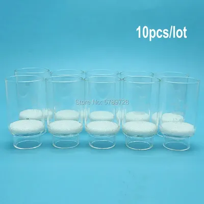 10pcs 30/40ml glass Sintered crucible,Glass sand core crucible filter with Pore size G1-G5,Chemical laboratory equipment