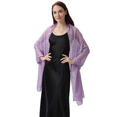 Chiffon Shawl Wraps for Women Evening Dresses Soft Scarf Formal Wedding Bridal Scarves