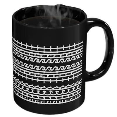 Hidden Message Coffee Mug, Funny Sarcastic Adult Humor Gift for Friends, Family, and Coworkers Fck This Sht