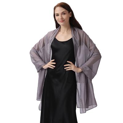Chiffon Shawl Wraps for Women Evening Dresses Soft Scarf Formal Wedding Bridal Scarves