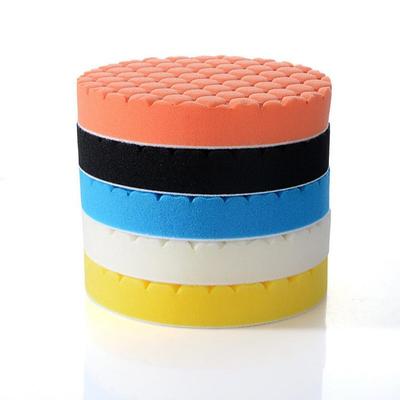 5Pack 5.5 Car Polishing Buffing Pads Kit for 5 Backing Plate, Hex Foam Cutting and Finishing Pads for Waxing, Sealing, Scratch Removal and Paint Care