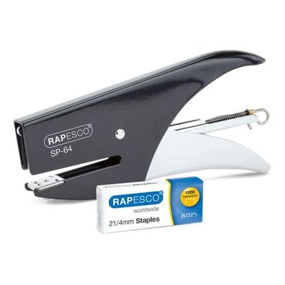 RAPESCO Heftzange SP-64 12 Blatt (80 g/m²) schwarz, 4.5 cm Image