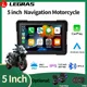 Navigazione GPS per moto da 5 pollici Carplay Lettore multimediale automatico Android Touch screen