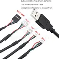 Cavo terminale fotocamera touch screen da USB a xh2.54/ph2.0/mx1.25/sh1.0 cavo scheda madre