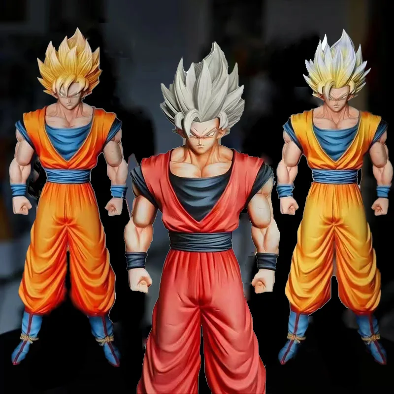 31.5 cm/12.4 pollici Dragon Ball Z Ssj2 Goku Figura Son Goku Super Saiyan Action Figures Collezione di statue in PVC Modello Giocattoli Regali