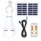 Lumière solaire étanche USB chargé suspendu d'urgence lumière du soleil alimenté lampe extérieure
