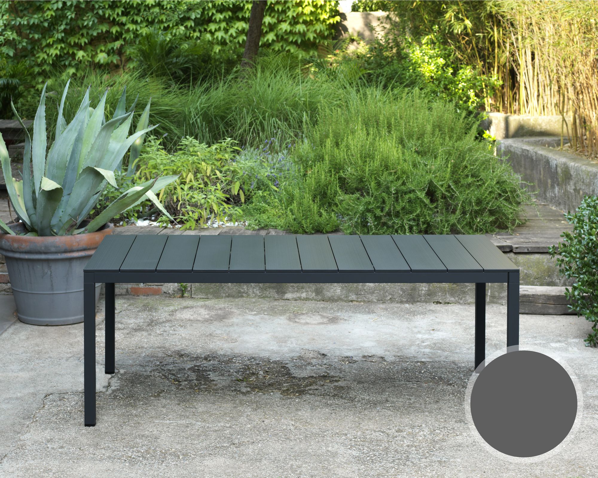 NARDI »Rio« Alu-Garten-Tisch ausziehbar – erhältlich in 3 Farben