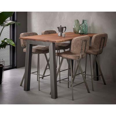 designline »Edge« Massivholz Stehtisch Image