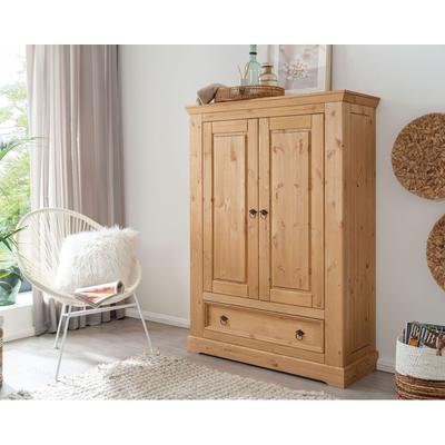 3S Frankenmöbel »Ramona« Massivholz Wäscheschrank – erhältlich in Größe 106x150 cm Image