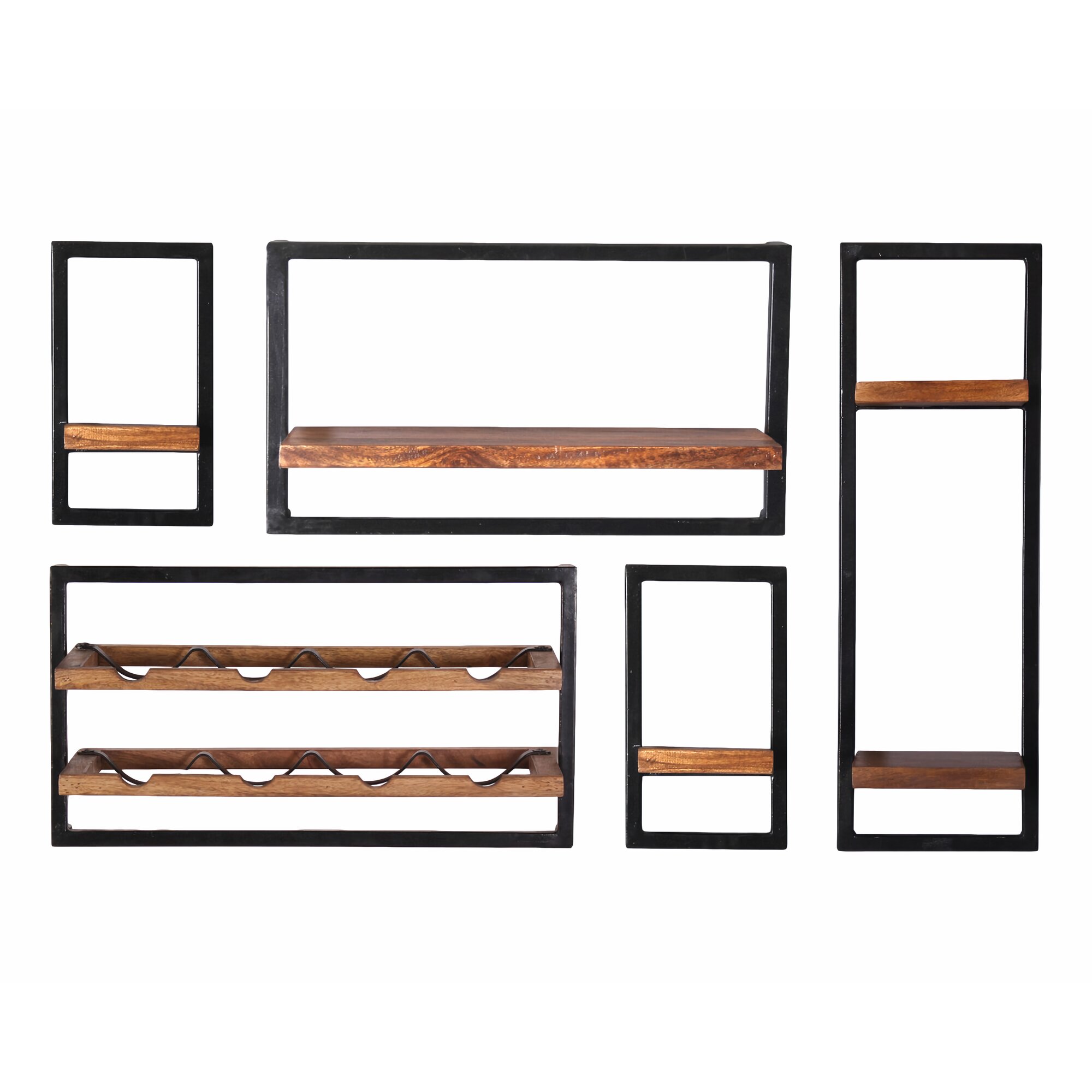 SIT »Panama« Wandregal Set 5-teilig