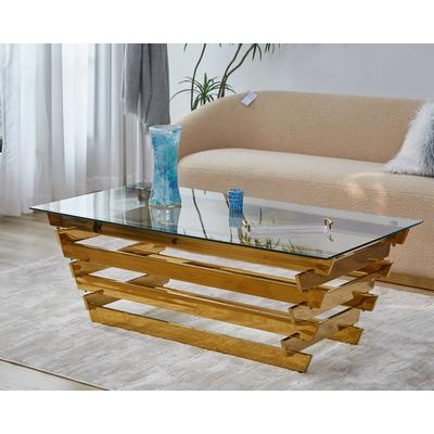 SalesFever »Kaida« Couchtisch gold Image