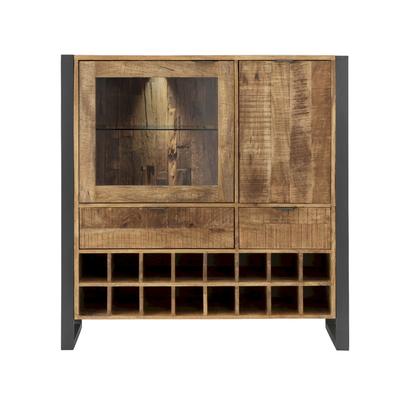 MassivHolz »Cayro« Weinschrank – erhältlich in Größe 116x113 cm Image