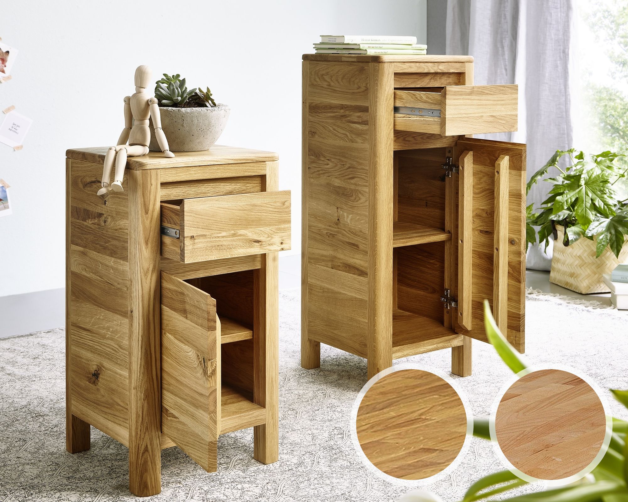 3S Frankenmöbel »Corner« Massivholz Kommode – erhältlich in 2 Holzarten