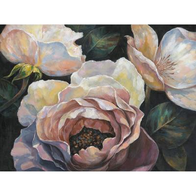 La Casa »3 Rosen« Ölbild handbemalt 120x90 cm Image