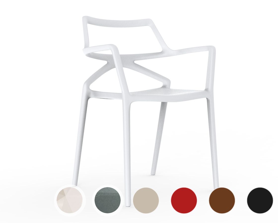 Vondom »DELTA« Outdoor Armlehnstuhl – erhältlich in 6 Farben Image