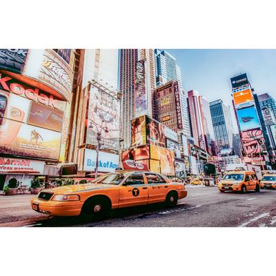 La Casa »Broadway in New Yorker« Glasbild Image