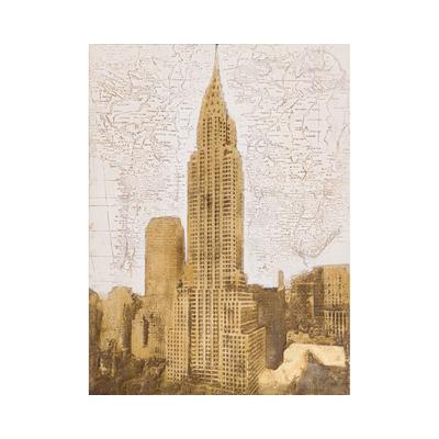 die Faktorei »Empire State Building« Struktur-Wandbild Image
