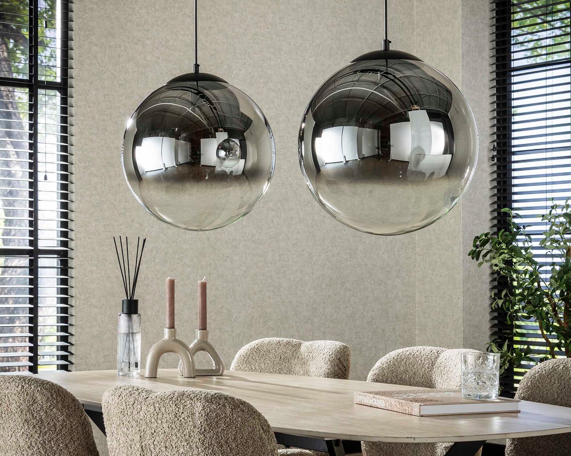 designline »Shaded« Hängelampe mit Blasenschirm XL Image