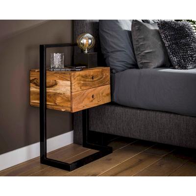 designline »Rigid« Massivholz Nachttisch Image