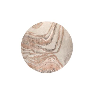 Zuiver »Solar« Teppich round grey/terra Image