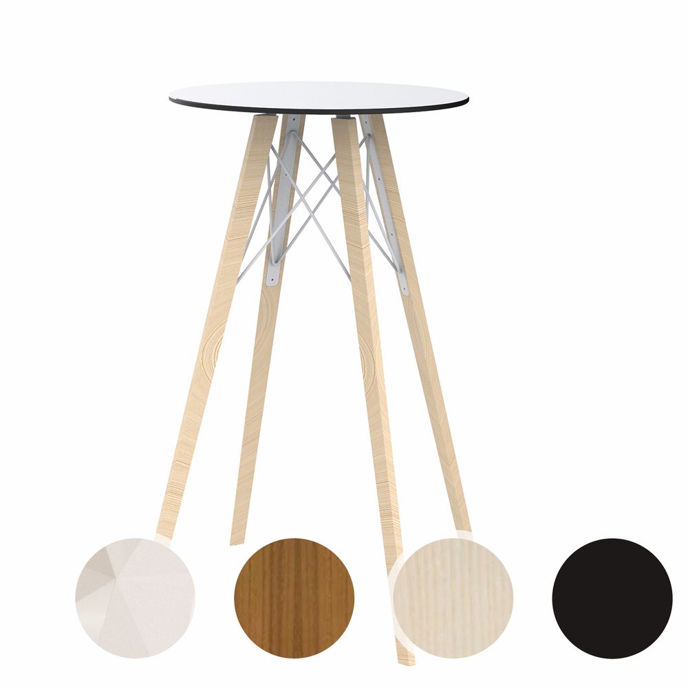 Vondom »FAZ Wood« Bartisch – erhältlich in 2 Größen und 2 Farben