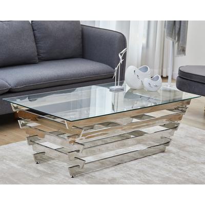 SalesFever »Kaida« Couchtisch silber Image