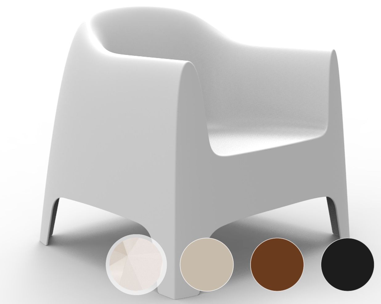 Vondom »SOLID« Outdoor Sessel – erhältlich in 4 Farben Image