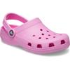 Clog CROCS "Classic K", Kinder, Gr. 28, rosa, Croslite, unifarben, klassisch, Schuhe, Sommerschuh, Hausschuh, Badeschuh mit schwenkbarem Fersenriemchen