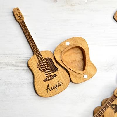 TEMU 1 Guitar Lover Gift Set - Personalized Engraved Guitar Picks, Anniversaries Or Gifts For Fathers, Brothers, , Or