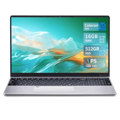 TEMU Kuu Laptop Computer Pc Yepbook-2 15.6 Inch N95 16g Ddr4 512gb Ssd Office Computer Backlit With Fingerprint Wifi Wireless 4.2 Camera Image