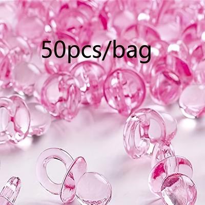 TEMU A Pack Of 50 Decorations, Mini Multicolored Plastic Confetti, Table Decorations. Image