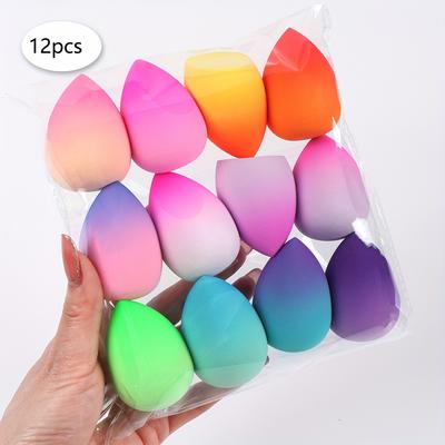 TEMU 9-16-24 Makeup Sponge, Random Color And Shape Multicolor Makeup Sponge, Mixed With Bb Cream, Foundation, Powder To Flawless Makeup, Mixed With Concealer, Blush, Eyeshadow, Makeup Sponges For Al Image