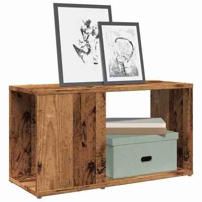 TEMU Tv Cabinet In Reclaimed , Measuring 60x24x32 Cm, -based Materials. Image
