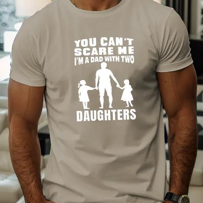 TEMU I Have Print T-shirt, Stylish & Breathable For Men, Simple Lightweight Comfy Top, Casual Crew Neck Short Sleeve T-shirt For Summer Image