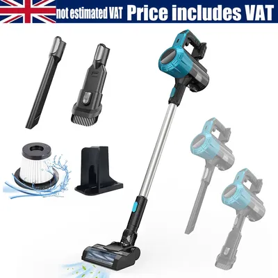 3IN1 Cordless Vacuum Cleaner,Cordless Stick Vacuum Cleaner with LED Display compatible with Makita 18V for Home /Pet /Hair Tool