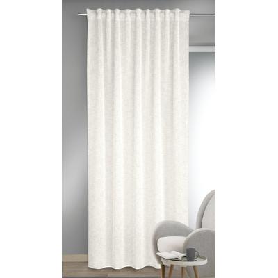 Gardine HOMING "Maja" Gr. 1, weiß, B:135cm H:245cm, Polyester, Gardinen, Fertigschal Image