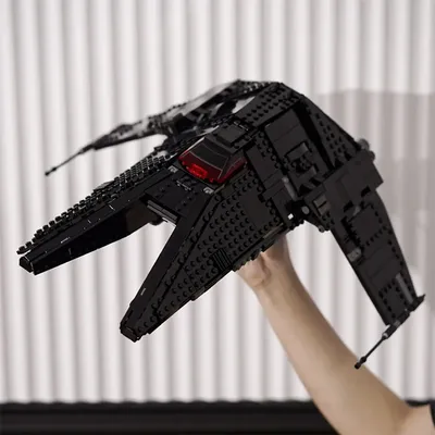 989PCS Neue Raumschiff Sterne Kämpfer Inquisitor Transport Sense Bausteine Modell Montieren Ziegel Image