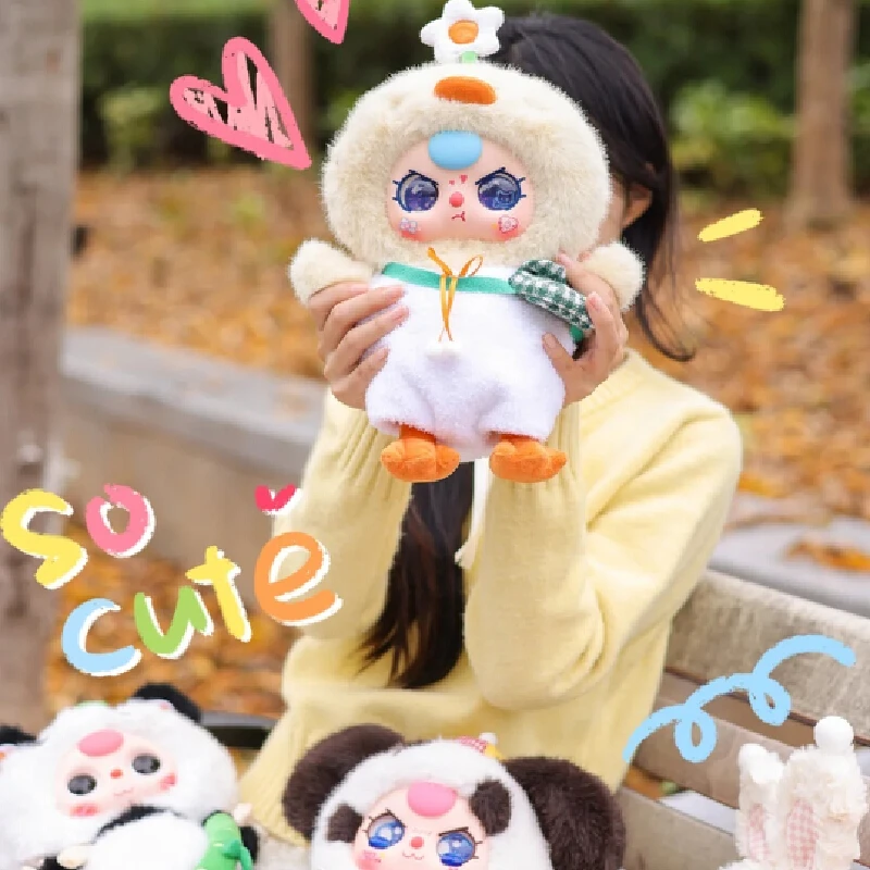 Baby drei 400 % V2-Serie Blindbox, große Puppe, süßer Plüsch, trendige Spielpuppe, Blindbox, Gameplay, geheimnisvolle Box, Überraschungsgeschenk Image