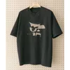 2025 SNOW PEAK Kurzarm Joint Casual Outdoor Camping Bedruckte Baumwolle Große Größe Herren T-Shirt