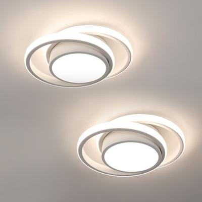 2-teilige LED-Deckenleuchte, runde Deckenleuchte 32 w, 2350 lm, moderne Deckenleuchte für Flur, Image