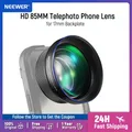 NEEWER HD 85MM Teleobiettivo Obiettivo Del Telefono per 17mm Piastra Posteriore 2.5X Ingrandimento Per SmallRig NEEWER iPhone Samsung Custodia Gabbia Del Telefono