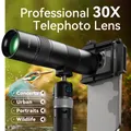 APEXEL 30x Ultra Teleobiettivo Monoculare Telefono Universale Telescopio Professionale con Treppiede
