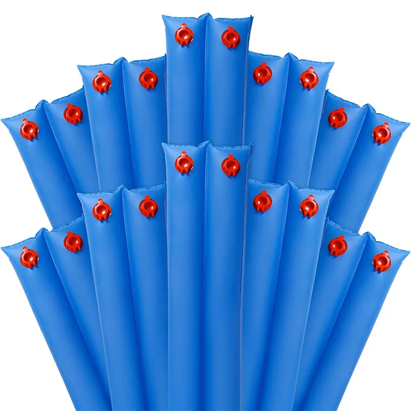 Tuyau d'eau double Nucleopool épais en PVC, oreiller de piscine d'hiver, sac d'eau extérieur résistant à la charge, couverture de piscine à degré froid