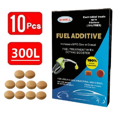 TEMU Fuel Additive Treatment Tableted Booster Fast Help Improve Increase Mpg Petrol Gasoline And Fast Dissolving Safe Foe Engines Keep Image