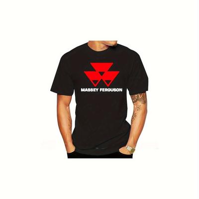 TEMU Xl Male Brand Teeshirt Men Summer Cotton T Shirt Tractors Men & 220g Image