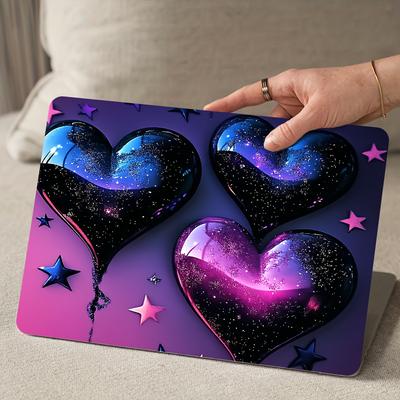 TEMU Pack Of Balloon Landscape Computer Car Stickers: Set Of 2 - Waterproof, Scratch Resistant, Suitable For All Notebooks. For Laptop, Car, Helmet, Motorcycle, Refrigerator Decoration Image