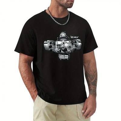 TEMU Boxer Engine R1200gs 1200 Gs R1200rt Rt R R1200r Summer Tops For Man Family T Shirts Tee Image